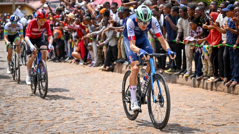 Paul Seixas lors des Mondiaux de cyclisme au Rwanda le 28 09 2025 2149250
