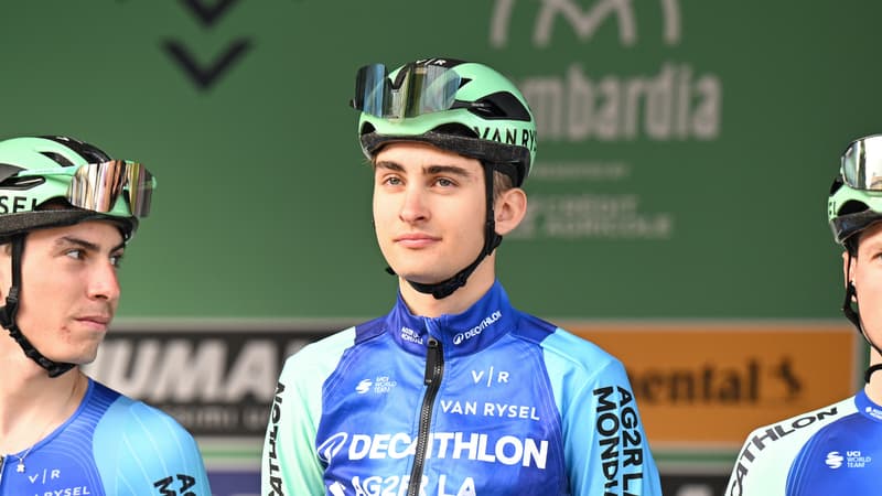 Paul Seixas en marge du Tour de Lombardie le 11 octobre 2025 2189868