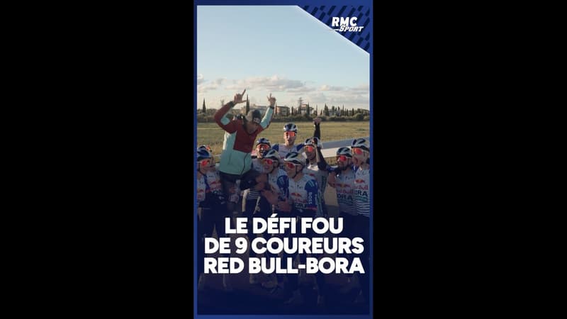 Le defi completement dingue de neuf cyclistes qui parviennent a faire decoller un avion 2198527