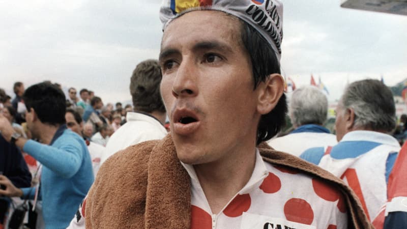 Lucho Herrera sur le Tour de France 1987 2069611