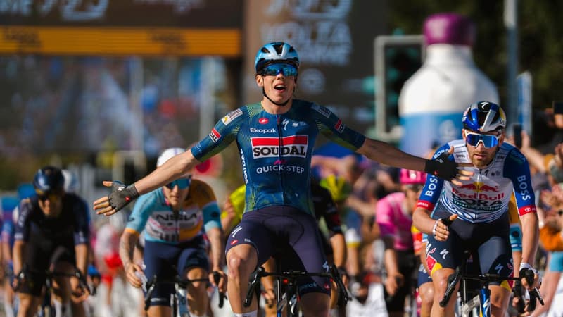 Paul Magnier vainqueur de la 4e etape du Tour de l Algarve le 21 fevrier 2026 2239962