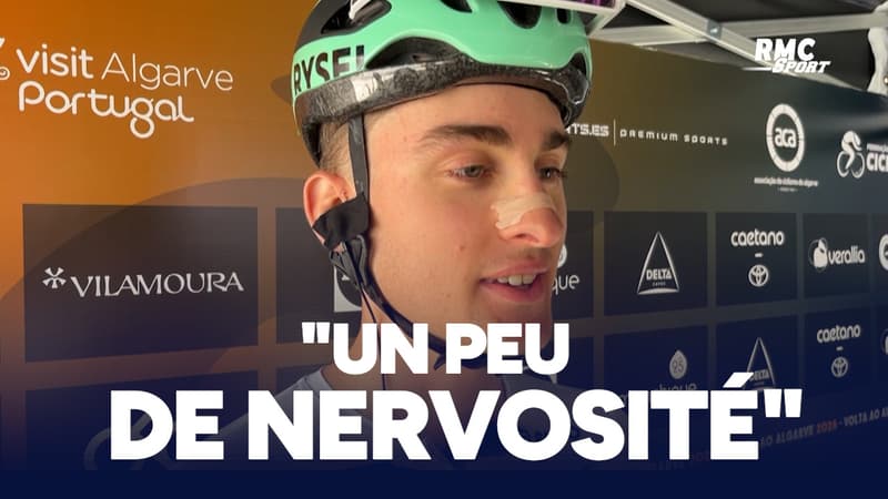 Tour d Algarve Paul Seixas reconnait un peu de nervosite avant la derniere etape 2240197