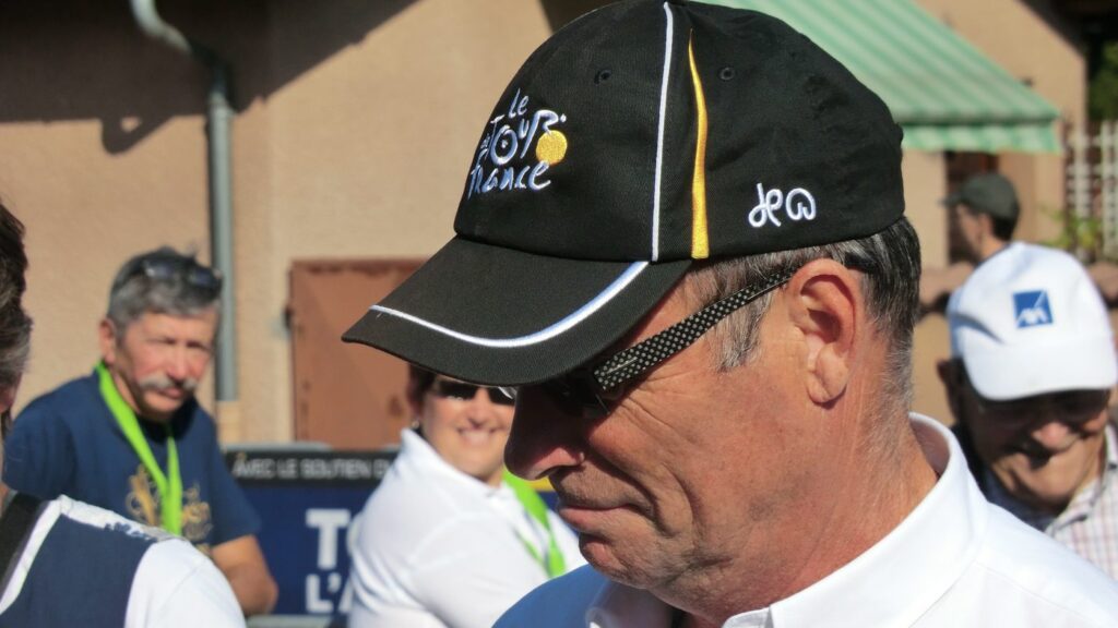 Bernard Hinault en course