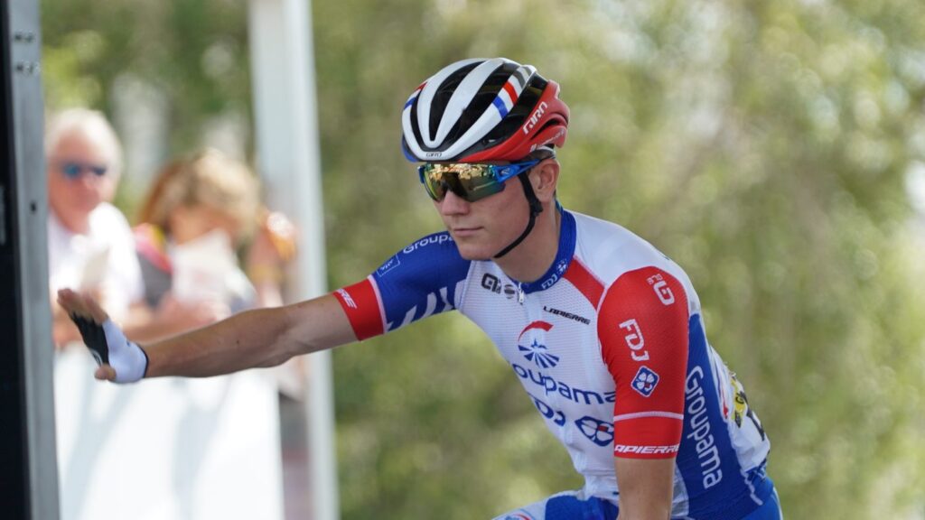 David Gaudu en course
