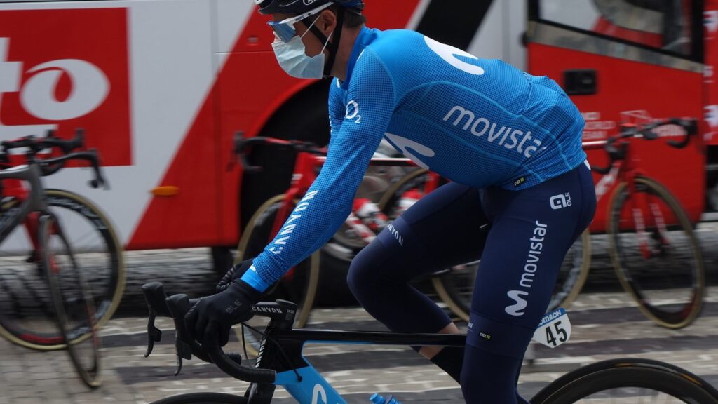 Enric Mas en course