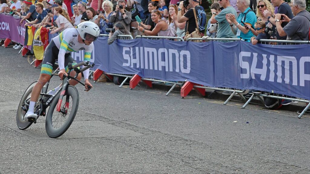 Jay Vine en course