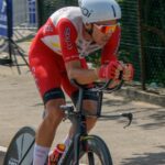 Christophe Laporte lors des championnats de France du contre-la-montre 2021