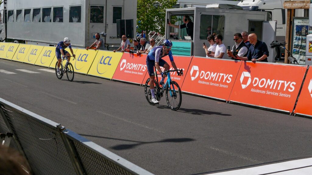 Romain Grégoire en course