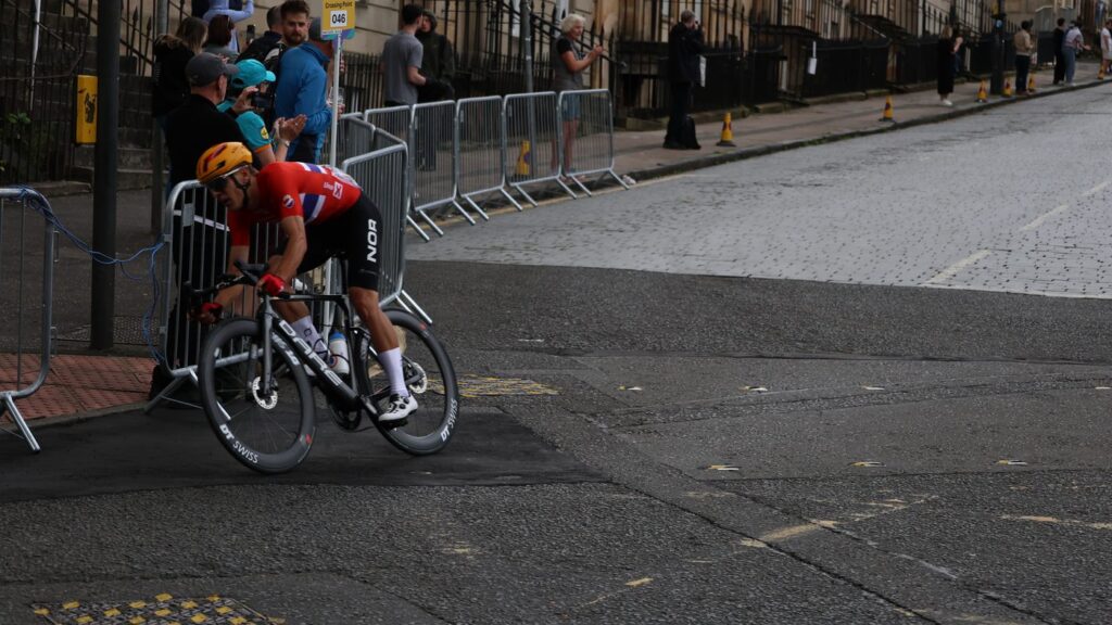 Tobias Halland Johannessen en course