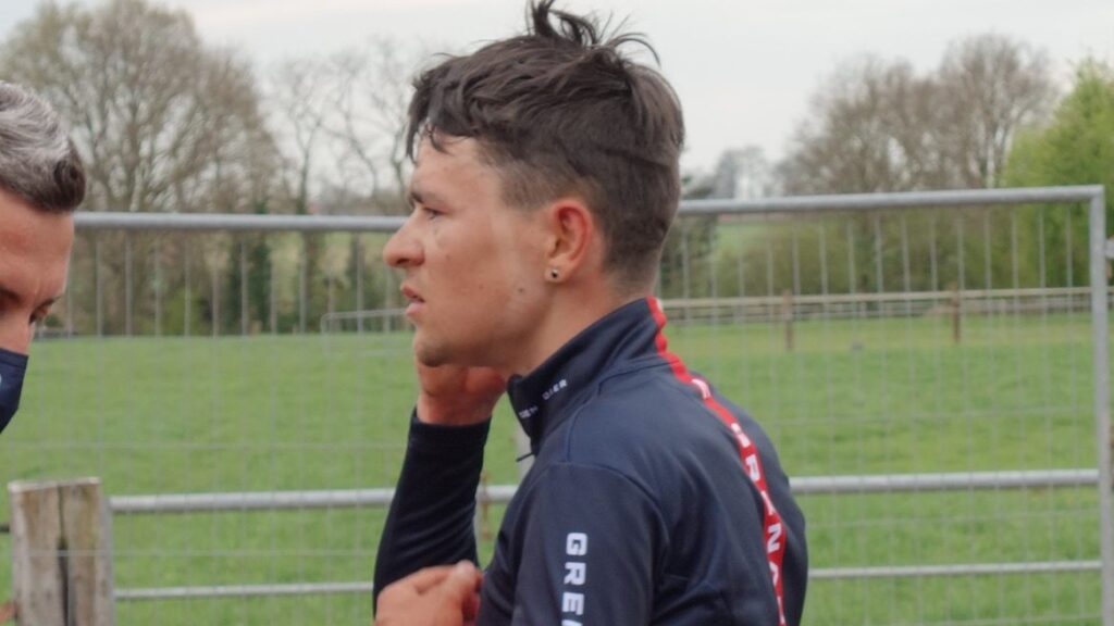 Tom Pidcock en course