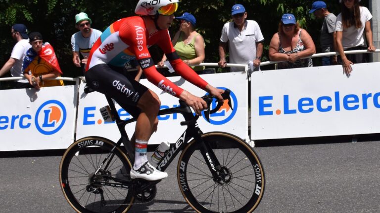 Florian Vermeersch lors du Tour de France 2023