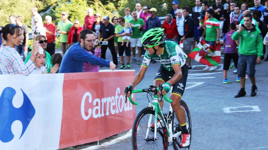 Vuelta en course